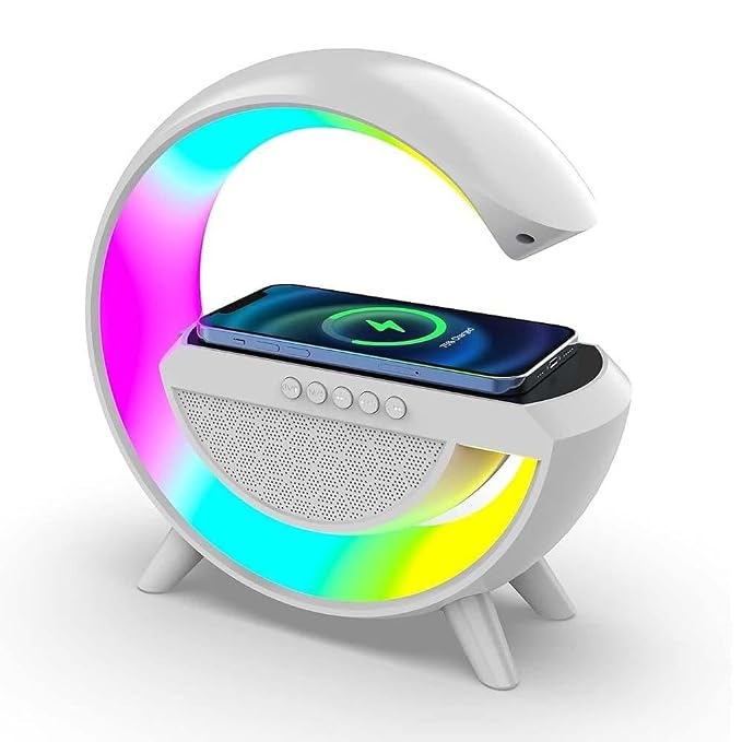 VEILLEUSE LED 4 en 1, BLUETOOTH AVEC CHARGE SANS FIL